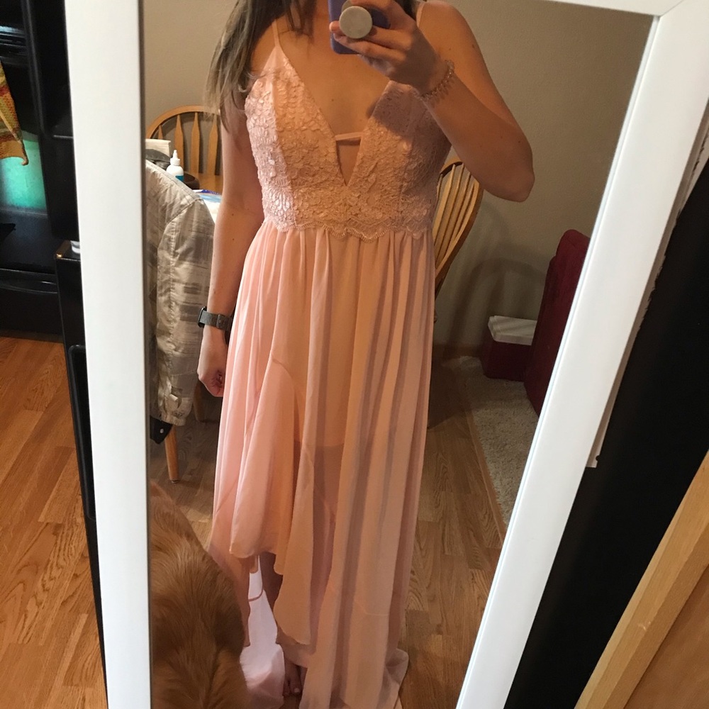 Beautiful baby pink dress